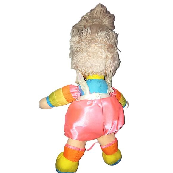 14" Vintage 1983 Rainbow Bright "Tickled Pink" Baby Doll Stuffy #2 - Picture 3 of 12